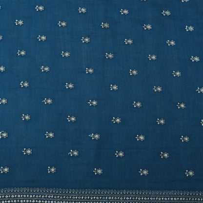 Chanderi Embroidery Fabric