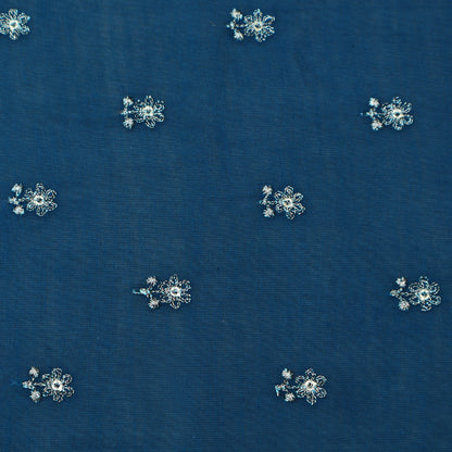 Chanderi Embroidery Fabric