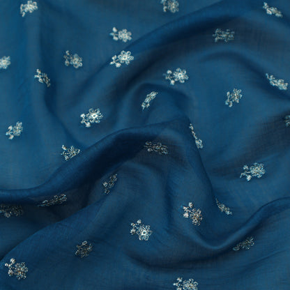 Chanderi Embroidery Fabric