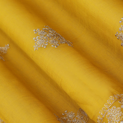 Chanderi Embroidery Fabric