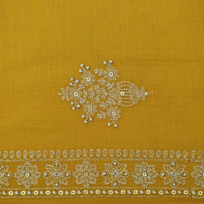 Chanderi Embroidery Fabric