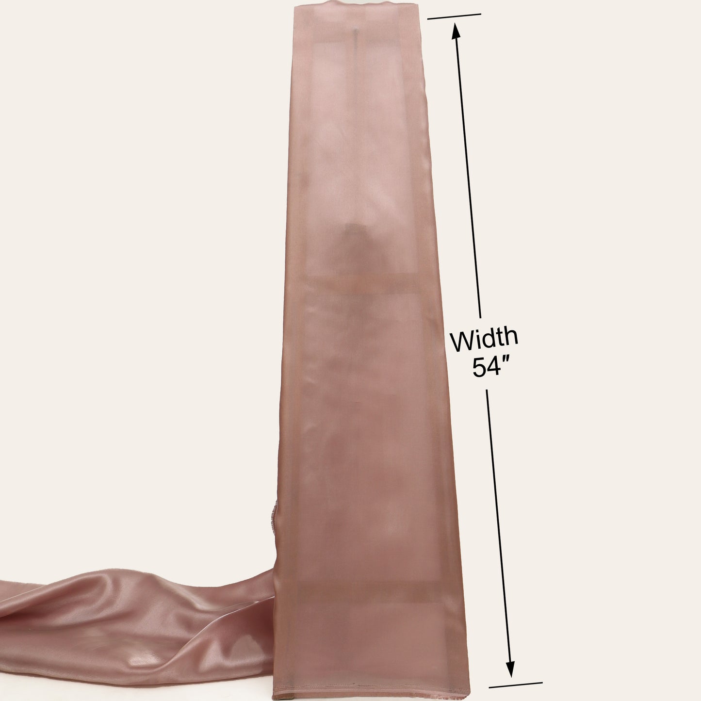 Shimmer Satin Organza Fabric