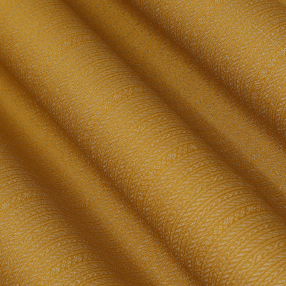 Mustard Color Brocade Fabric