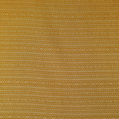 Mustard Color Brocade Fabric