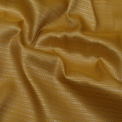 Mustard Color Brocade Fabric