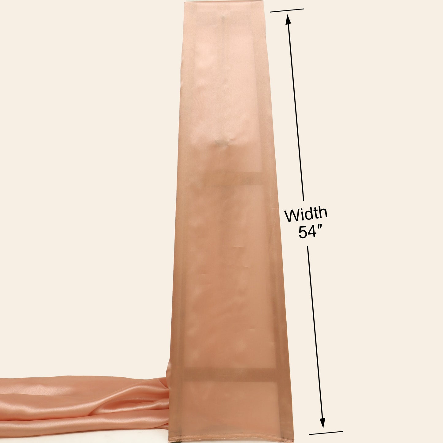 Shimmer Satin Organza Fabric