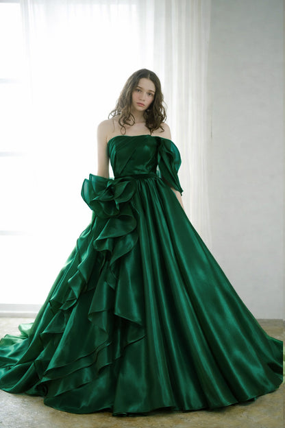 Shimmer Satin Organza Fabric
