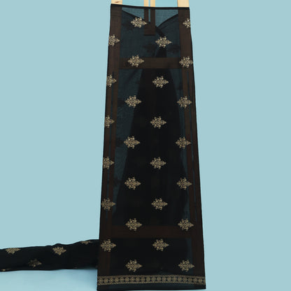 Chanderi Embroidery Fabric