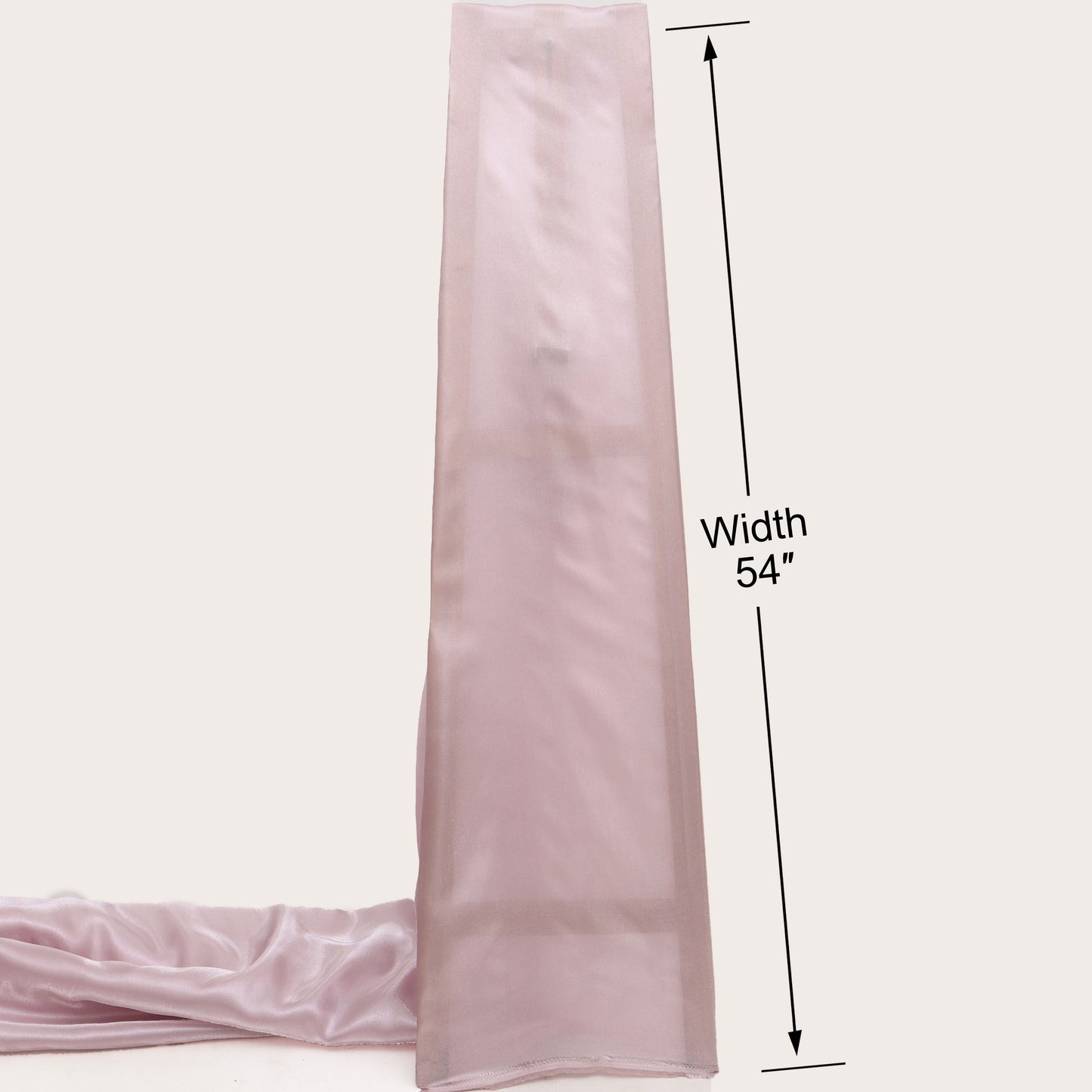 Shimmer Satin Organza Fabric