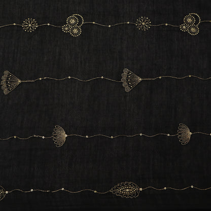 Chanderi Embroidery Fabric