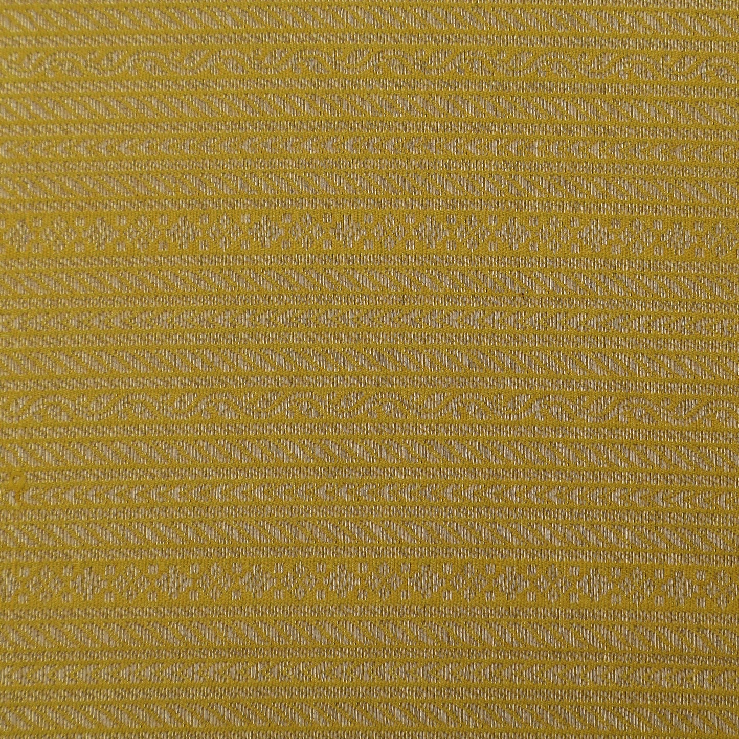 Yellow Color Brocade Fabric