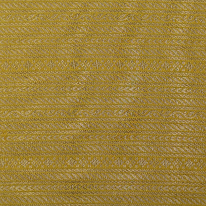 Yellow Color Brocade Fabric