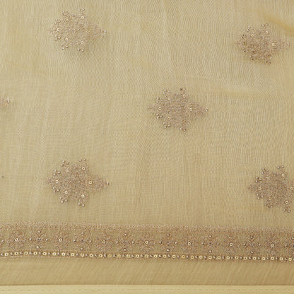 Chanderi Embroidery Fabric