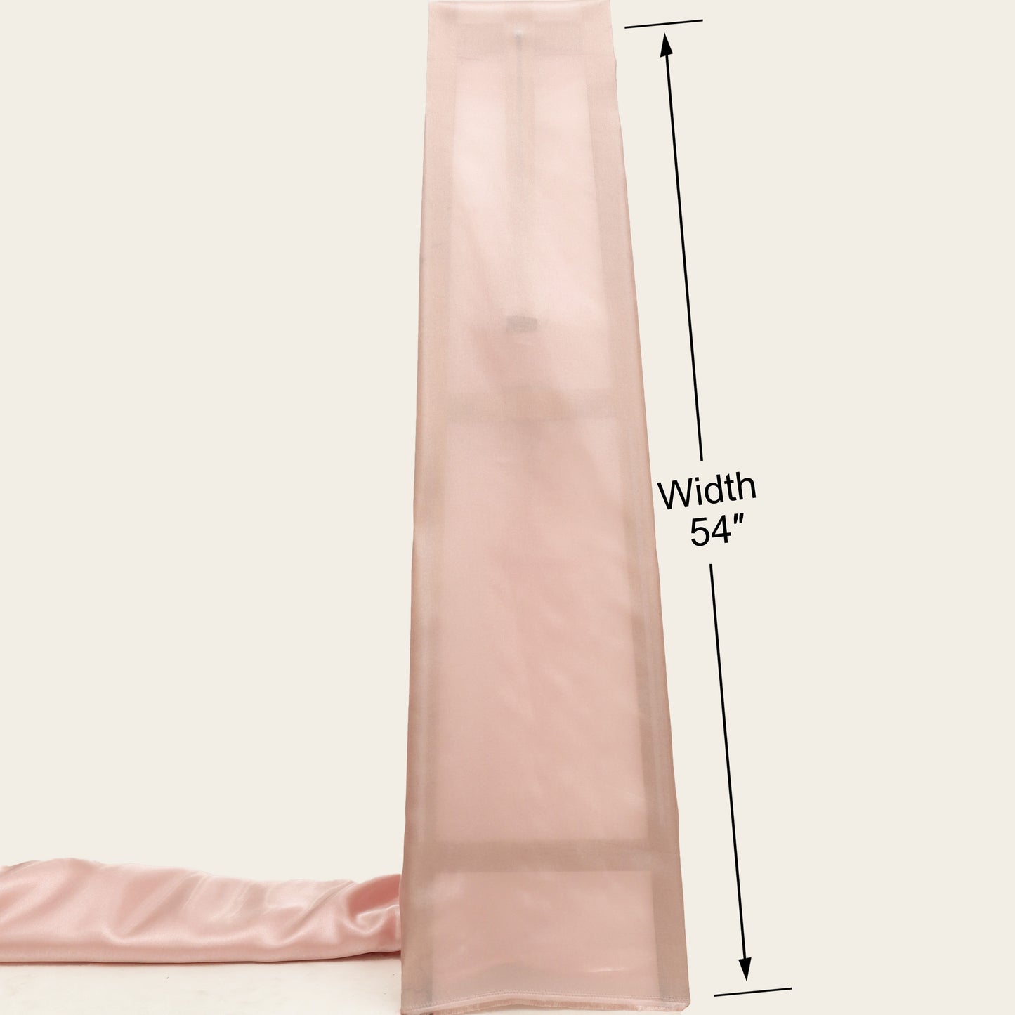Shimmer Satin Organza Fabric