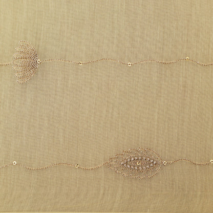 Chanderi Embroidery Fabric