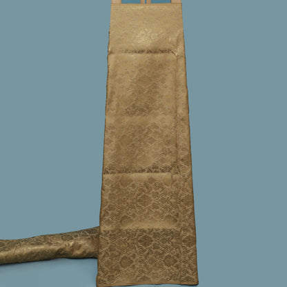 Beige Color Brocade Fabric