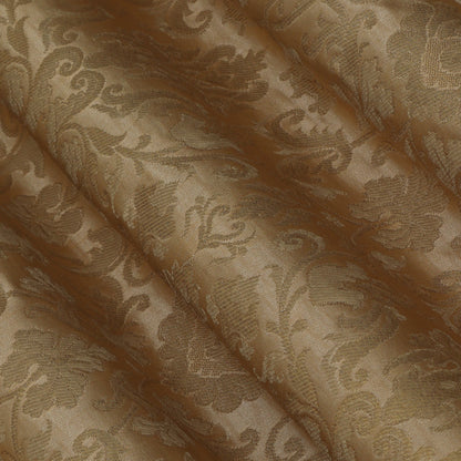 Beige Color Brocade Fabric
