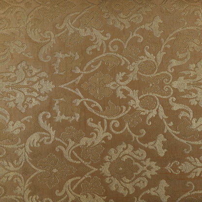 Beige Color Brocade Fabric