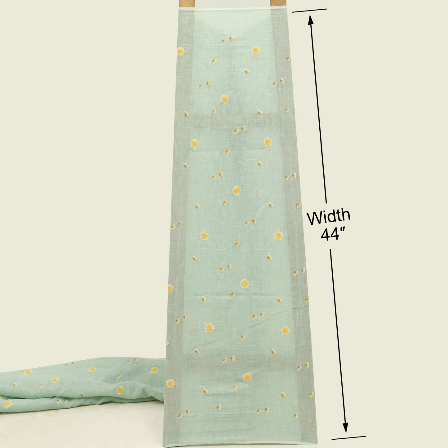 Pure Linen Embroidery Fabric