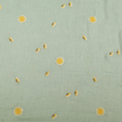 Pure Linen Embroidery Fabric