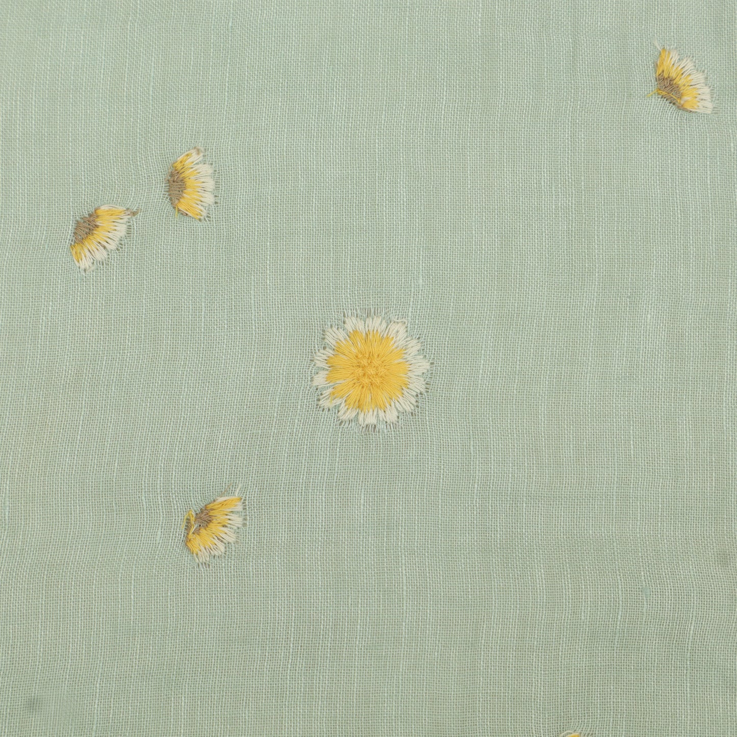 Pure Linen Embroidery Fabric
