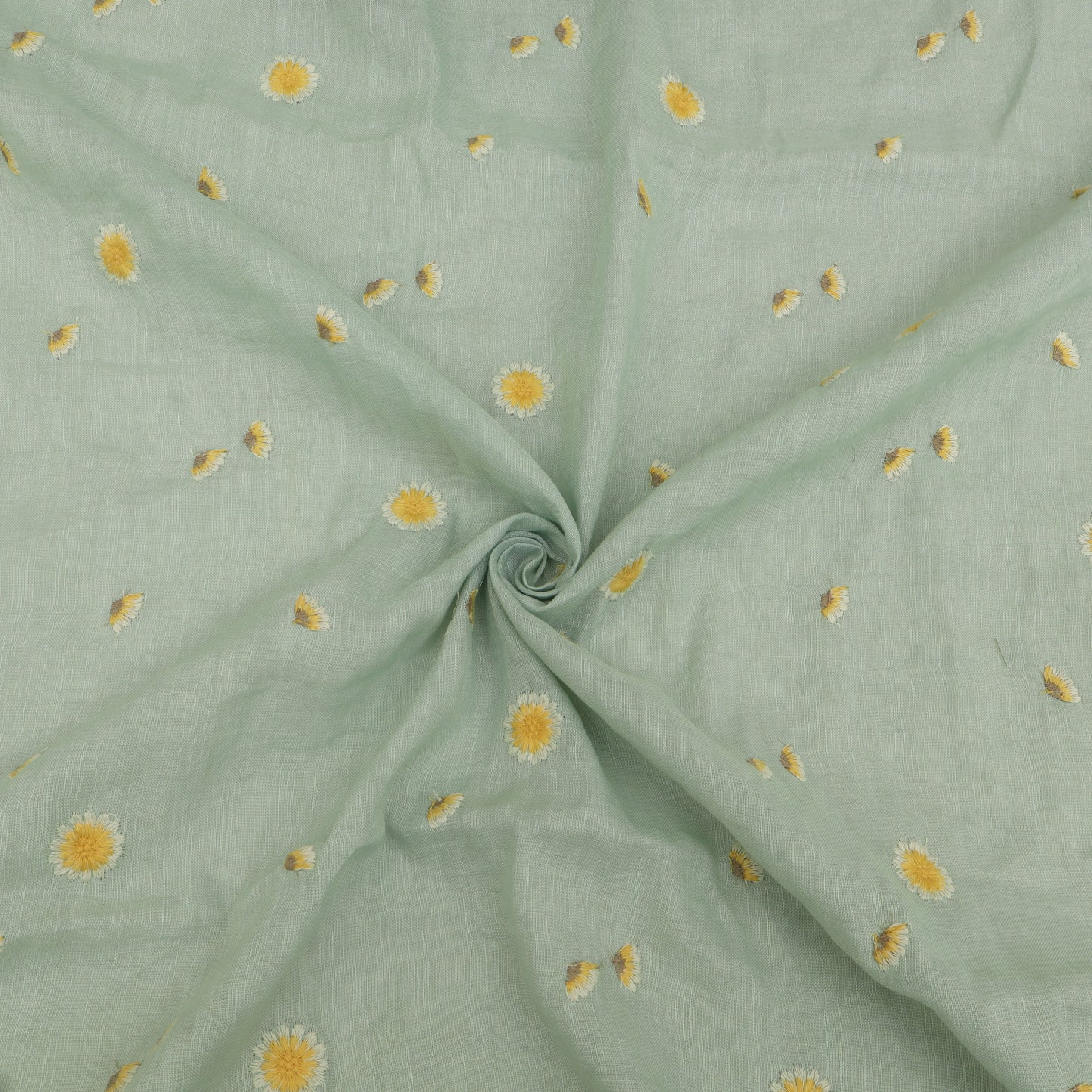 Pure Linen Embroidery Fabric