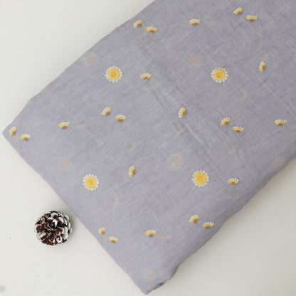 Pure Linen Embroidery Fabric