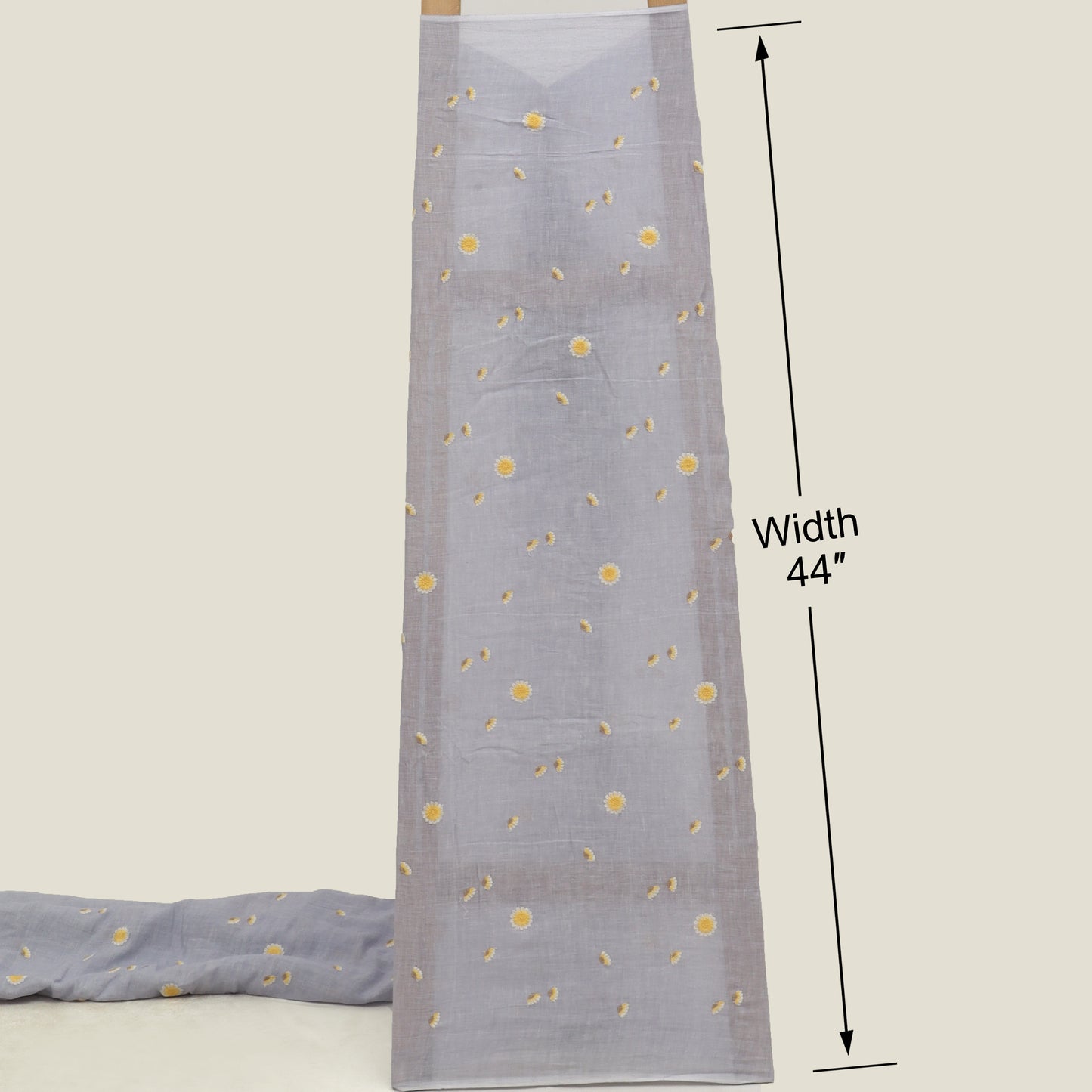 Pure Linen Embroidery Fabric