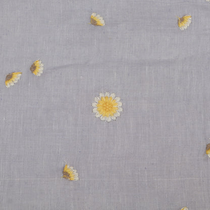 Pure Linen Embroidery Fabric