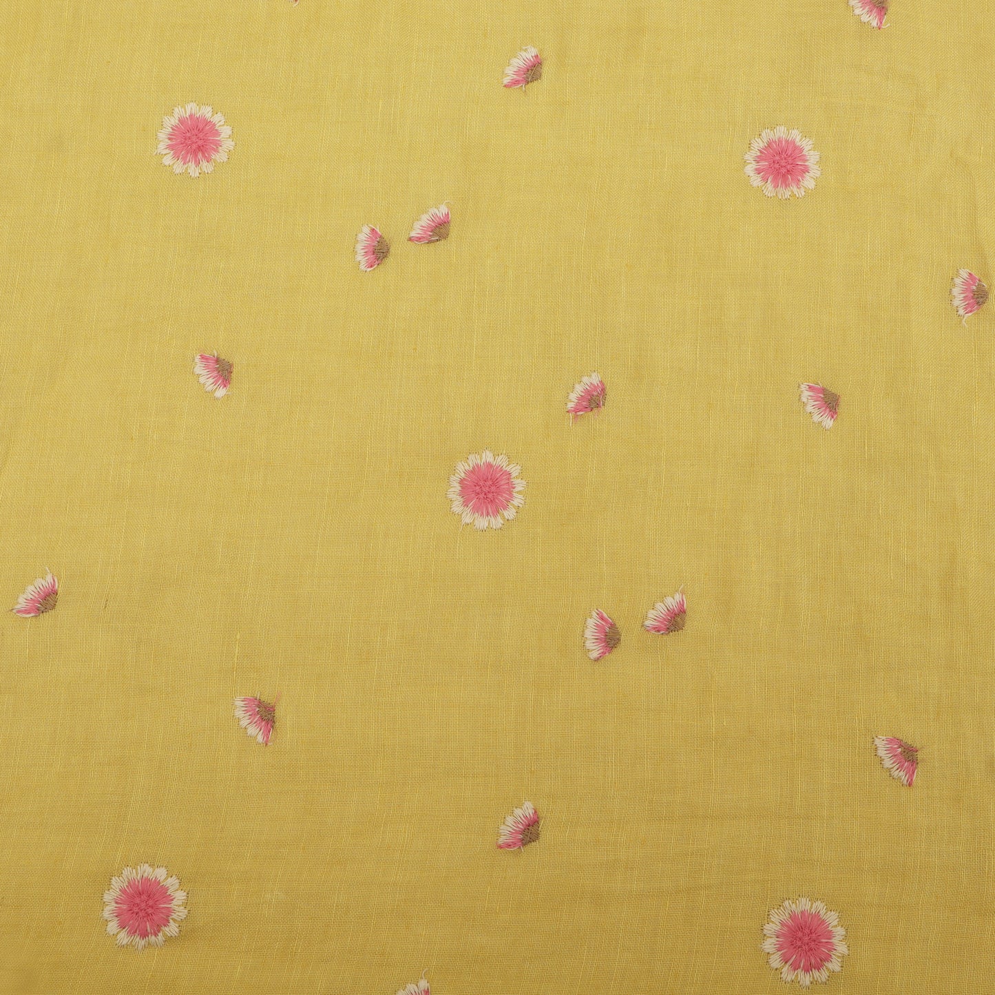 Pure Linen Embroidery Fabric