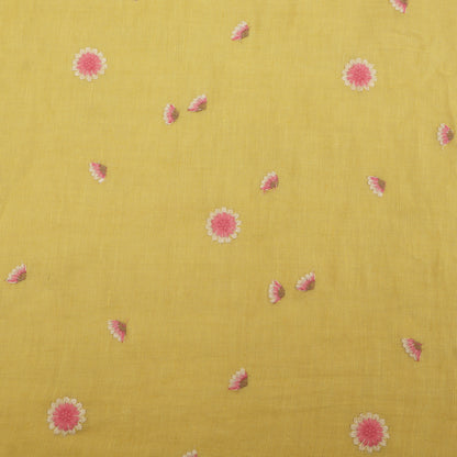 Pure Linen Embroidery Fabric