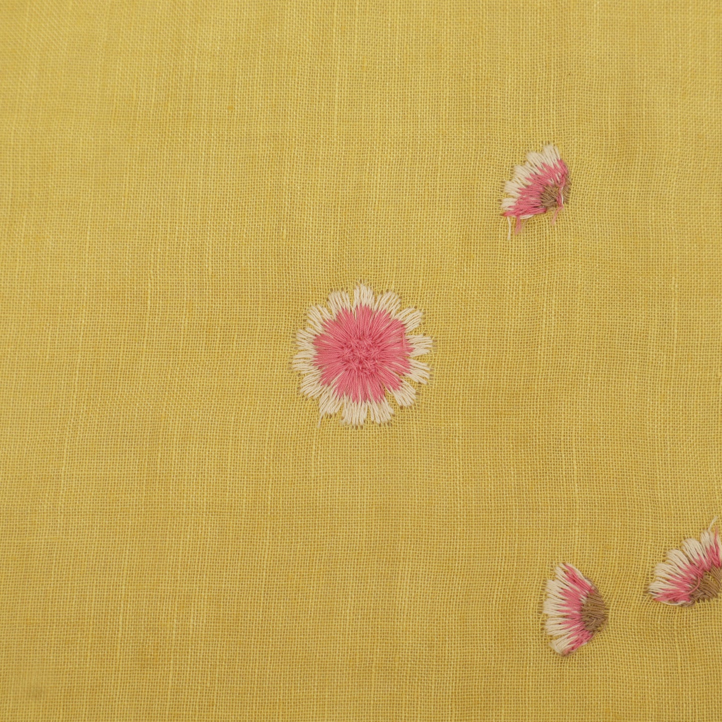 Pure Linen Embroidery Fabric
