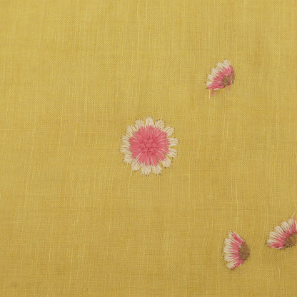 Pure Linen Embroidery Fabric