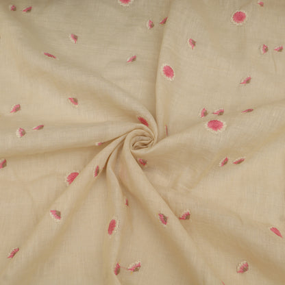 Pure Linen Embroidery Fabric