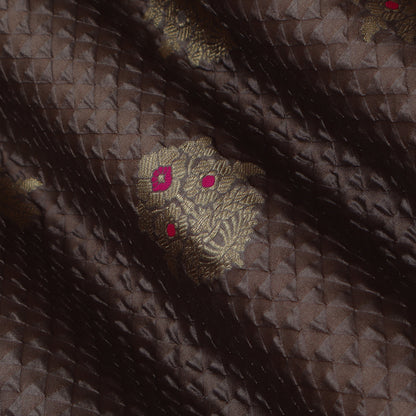 Mouse Color Brocade Fabric