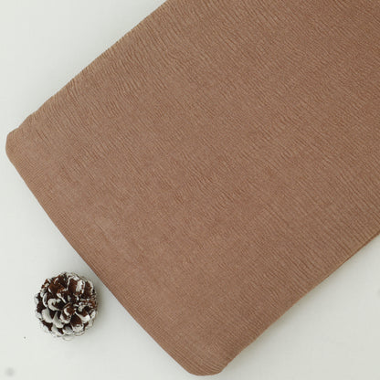 Plain Tissue Crush Stripe Fabric