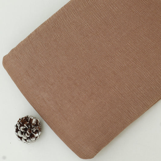 Plain Tissue Crush Stripe Fabric