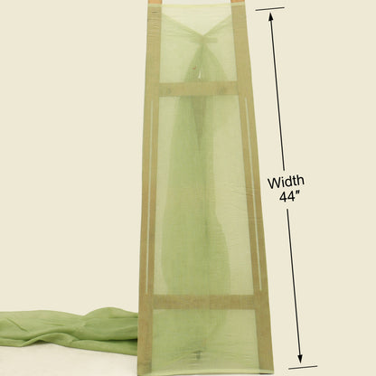 Plain Tissue Crush Stripe Fabric