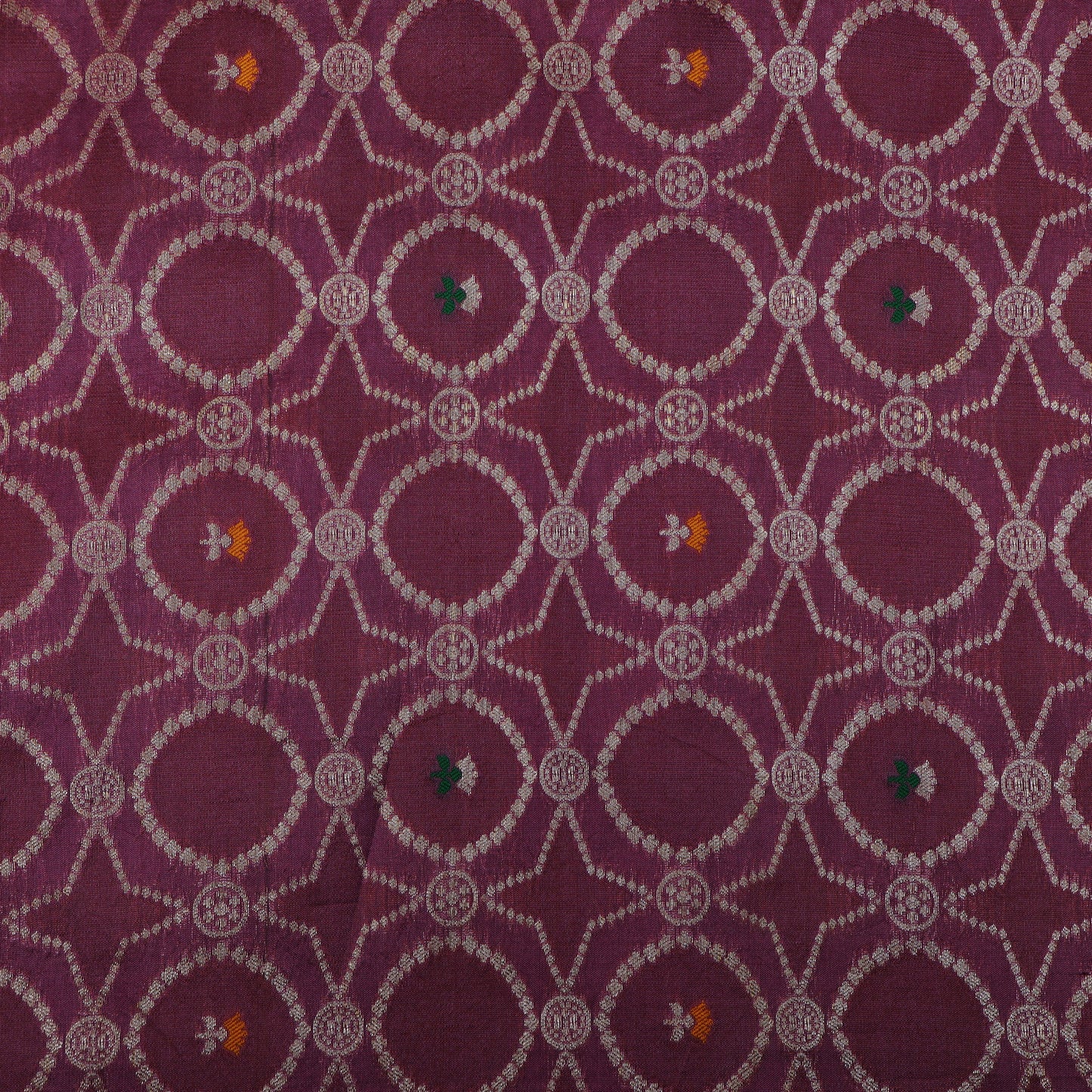 Onion Color Brocade Fabric