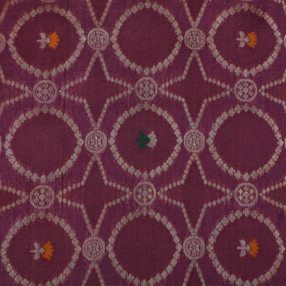 Onion Color Brocade Fabric