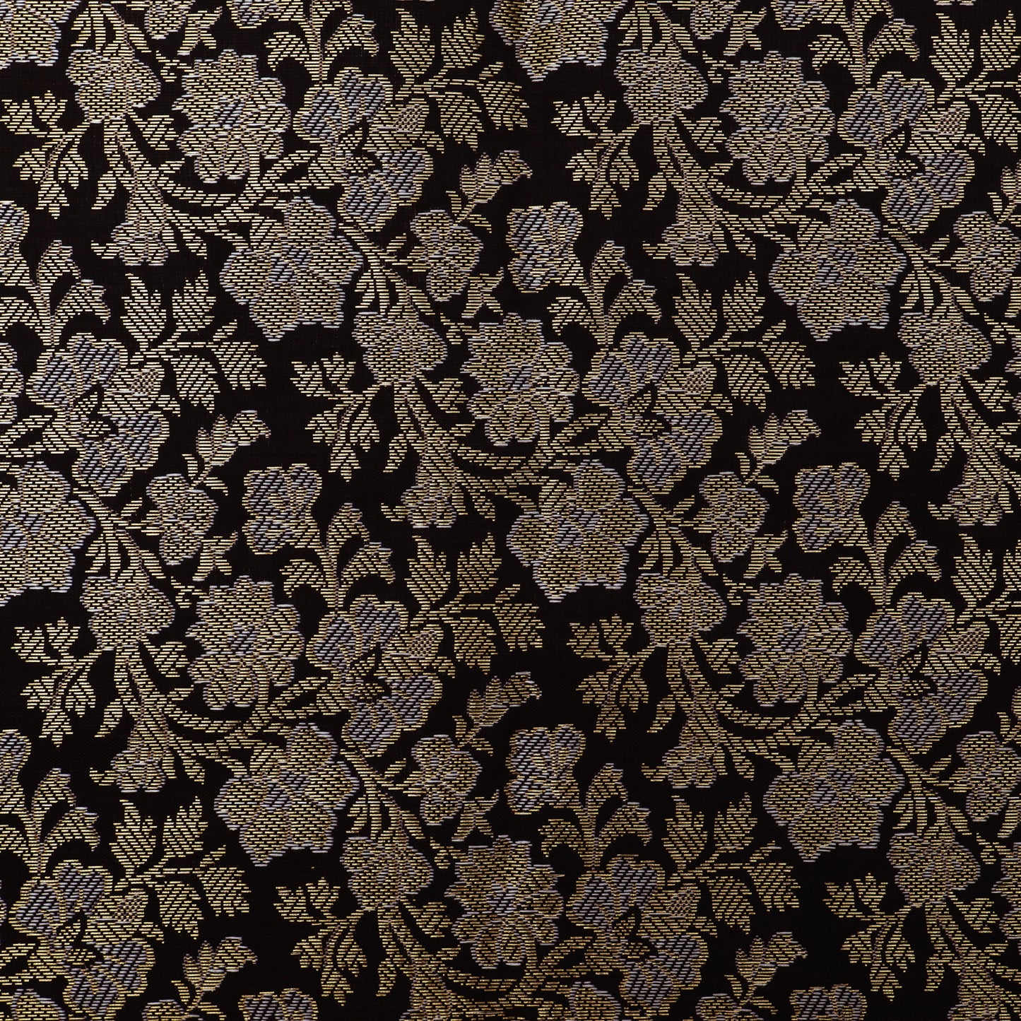 Brown Color Brocade Fabric