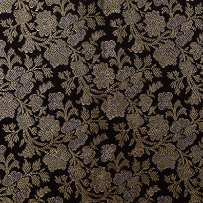 Brown Color Brocade Fabric