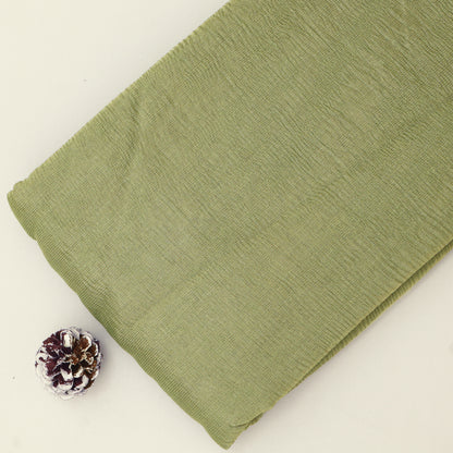 Plain Tissue Crush Stripe Fabric