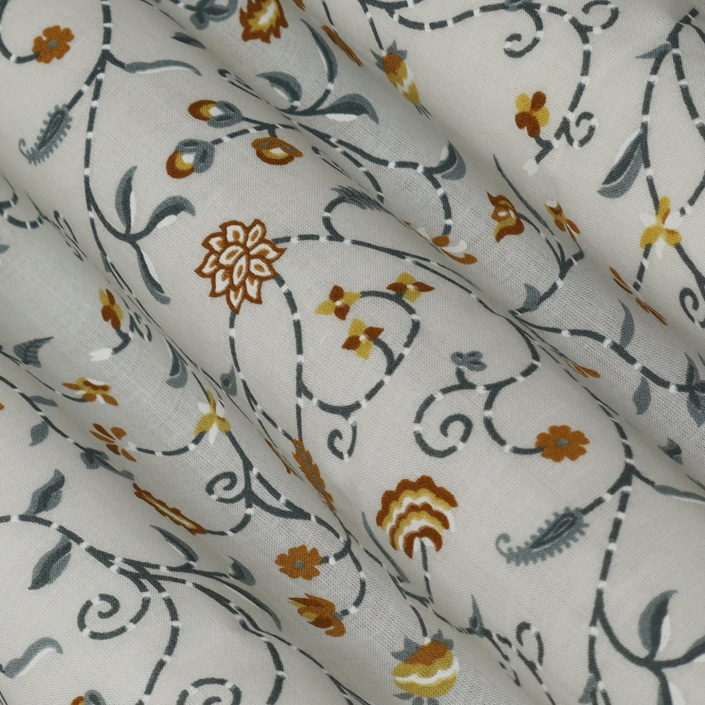 Multi -Colored Cotton Print Fabric