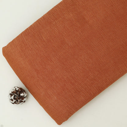 Plain Tissue Crush Stripe Fabric