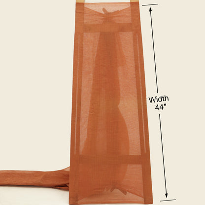 Plain Tissue Crush Stripe Fabric