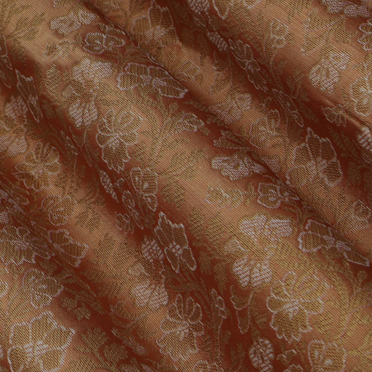 Beige Color Brocade Fabric