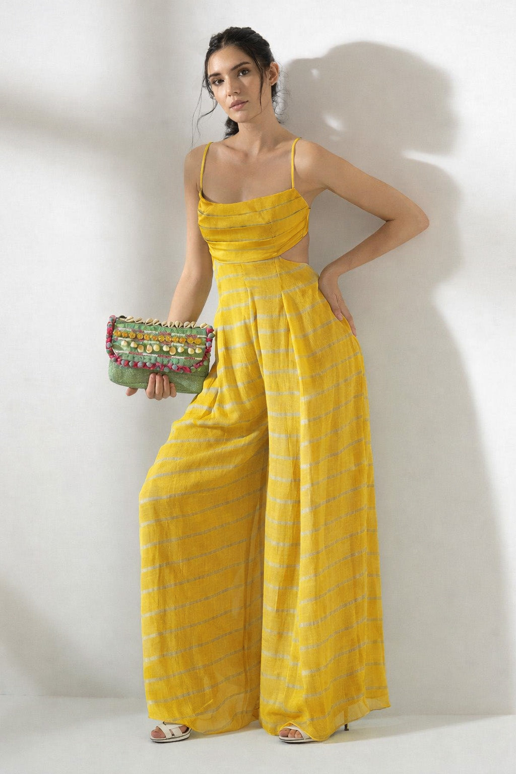 Linen Hand Printed Fabric