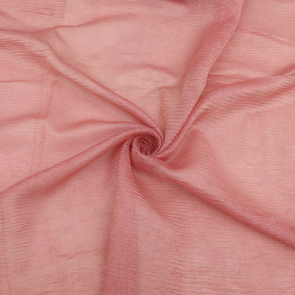 Plain Tissue Crush Stripe Fabric