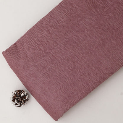 Plain Tissue Crush Stripe Fabric